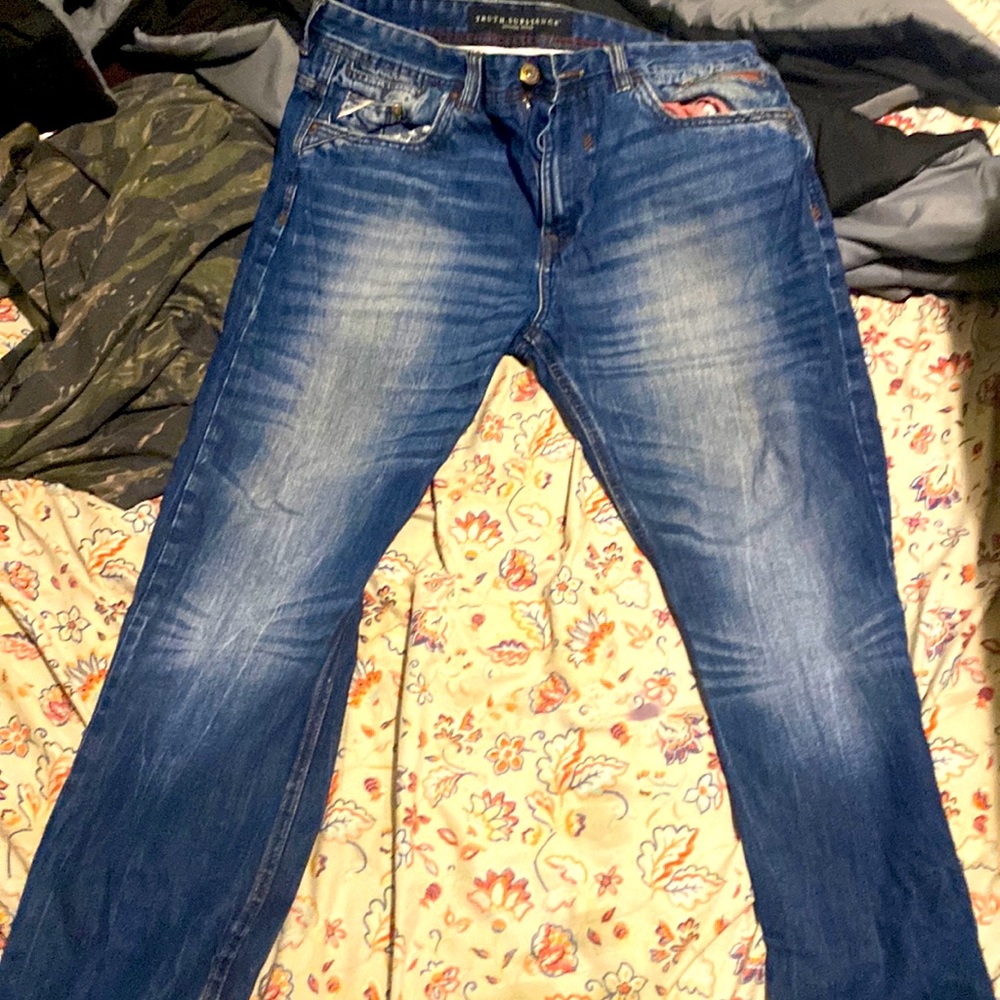 Men’s truth substance common sense, jeans, size 36,30